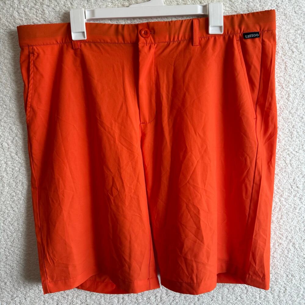 OB ProCool Golf Shorts orange mens size 36